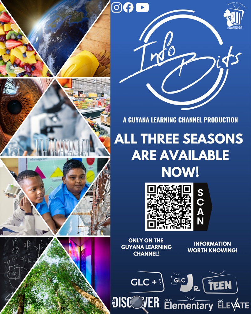 Guyana Learning Channel — Info Bits key art